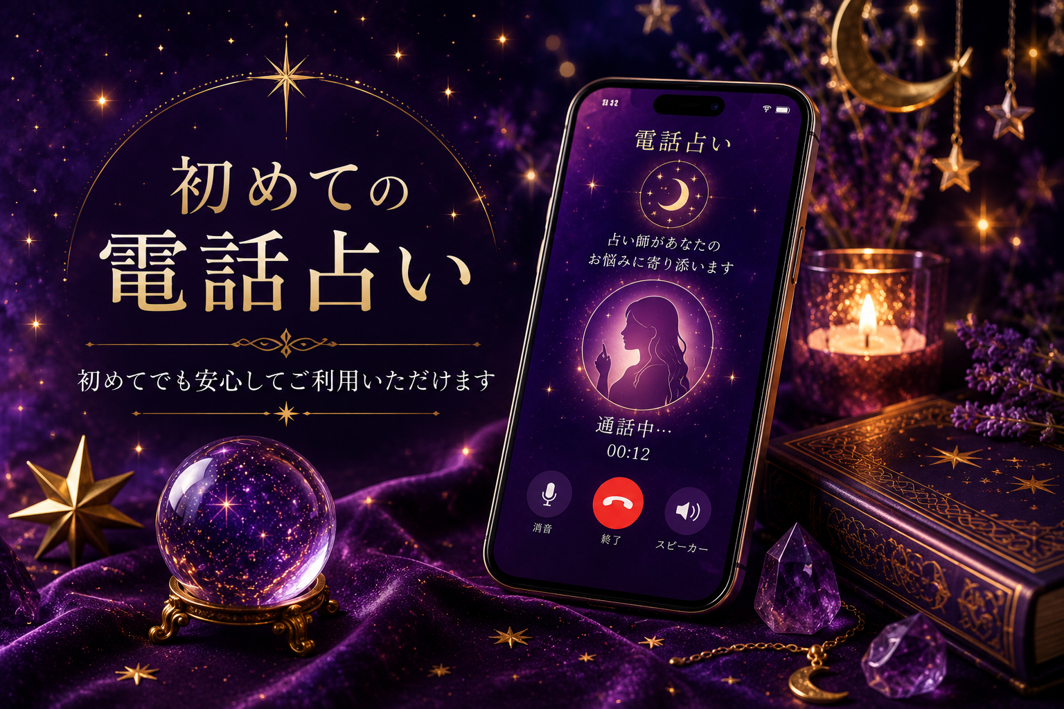 初めての電話占い｜利用前に知っておきたいポイント